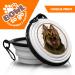 Malinois Portable Drinking Bowl - Foldable Travel Pet Bowl with Carabiner | Unique & Handy Design for On-the-Go - Buy Online on GoSupps.com