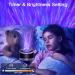 Mrooyi LED Starry Sky Projector with Bluetooth Speaker 3 in 1 Galaxy Projector for Kids & Adults | Remote Control 360 Rotating Aurora Light for Parties & Rooms Black - Buy Online on GoSupps.com