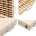 JAYEUW Essential Oil Storage Box Wooden Aromatherapy Box with 64 Compartments for Nail Polish Fragrance Oils Essential Oil - Buy Online on GoSupps.com