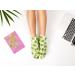 Holler and Glow Avo Good Day Moisturising Printed Foot Masks - Buy Online on GoSupps.com
