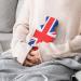 Union Jack Hot Water Bottle with Plush Cover | Hand Warmer for Adults & Children | 26.5x15.3cm - Cozy & Stylish International Shipping - Buy Online on GoSupps.com