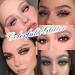 Christmas Glitter False Eyelashes - 5 Styles, Dramatic & Colorful 3D Layered Festive Faux Mink Lashes for Party & Masquerade - Buy Online on GoSupps.com
