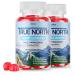 2 Pack - True North Gummies - Tru Hemp Gummies True Hemp Gummies Tru North Gummies (60 Gummys for 2 Month Supply)