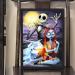 Halloween Diamond Painting Kit - Jack and Sally Skull Design - Full Round 5D Diamond Drill Kit for Adults and Kids - DIY Wall Art Craft - 15.8x11.8 inch - Buy Online on GoSupps.com
