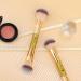 Ducare Double-Sided Kabuki Makeup Brush - Synthetic Hair Foundation & Rouge Powder Brush for Cream & Powder - International Shipping Available - Buy Online on GoSupps.com
