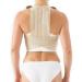 Neo-G Clavicle Brace - Back Support for Early Kyphosis Rounded Shoulders Pain Relief Muscular Aches Rehab - Fully Adjustable - Class 1 Medical Device - S - Tan Small