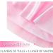 Jastore Girls Layered Stars Sequins Tutu Skirt Princess Ballet Dance Dress - X-satin Pink - Buy Online on GoSupps.com