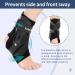 Buy Adjustable Ankle Brace with Side Stabilizers - Support for Sprains Achilles Tendon Plantar Fasciitis - Black Large - International Shipping Available - Buy Online on GoSupps.com