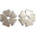 Stainless Steel Spur Rowels - Thin Square 10pt | AJ Tack Wholesale - Buy Online on GoSupps.com