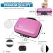 Lockable Insulin Cooler Travel Case | Insulated Diabetic Bag with Gel Ice Packs | Extended Cooling Time | TSA Approved | Pink - Buy Online on GoSupps.com