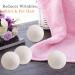 Organic XL Wool Dryer Balls - Reusable Fabric Softener & Wrinkle Reducer - 100% New Zealand Wool - White, 4 Pack - Buy Online on GoSupps.com