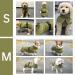 Wufanc XL Waterproof Dog Coat | Reflective Adjustable Jacket for All Seasons | Comfortable Indoor & Outdoor Protection - Buy Online on GoSupps.com