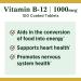 Nature's Bounty Vitamin B12 - 1000mcg - Energy Metabolism & Nervous System Support - 100 Tablets - Buy Online on GoSupps.com