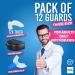 HONEYBULL 12-Pack Mouth Guards for Teeth Grinding | Custom Fit for Bruxism & Night Clenching | Comfortable & Thick Whitening Tray - Buy Online on GoSupps.com