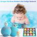 12-Pack Bathing Balls for Kids - Safe Organic Foam Bombs with Surprise Puppy Toys - Fun Natural Swimming Gift Set - Buy Online on GoSupps.com