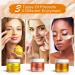 Vitamin C and Turmeric Face Scrub Set | Himalayan Sea Salt, Rose, Brown Sugar, Honey | Exfoliating Scrub for Brightening, Dark Spots, and Acne | Gentle Microdermabrasion | Perfect Skincare Gift - Buy Online on GoSupps.com