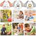 Shop LISOPO Baby Bibs - Waterproof Sleeved Bibs for 6-36 Months | 3pcs Washable & Durable - Buy Online on GoSupps.com