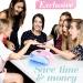 OVLUX Pro 180W UV LED Nail Lamp - Dual-Use Gel Polish Dryer | 57 Bulbs Auto-Sensor & Timers | Salon & Home Mani-Pedi Solution - Pink Blushing Bride - Buy Online on GoSupps.com