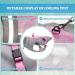 Dog Cooling Vest - Adjustable Summer & Winter Jacket for All Sizes | Comfortable Reflective Coat for Outdoor Training & Hunting - M Pink - Buy Online on GoSupps.com