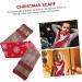 Amosfun Christmas Scarf for Kids | Perfect Gifts for Children | Stylish 124x19cm Knit Scarf for Men & Women | Holiday Tree Design - Buy Online on GoSupps.com