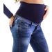 Milano Maternity Jeans - Ultra Stretch Buttery Soft Denim, High Waisted Over The Bump Band, Comfortable Slim Fit for Pregnant Women - Buy Online on GoSupps.com