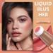 Ofanyia Blush Beauty Wand - Liquid Face Blusher Stick | Cruelty-free Silky Smooth Lightweight Blendable Blush | Cushion Applicator | Face Cheekbone 03 - Buy Online on GoSupps.com