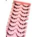 10 pairs Cats eye lashes Faux Mink False Eye Lashes D-Curl Fluffy and Wispy Ultra Soft Premium Sweat and Water Resistant Feather Light Enhancing Beauty and Confidence (5D-A11) - Buy Online on GoSupps.com