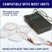 Syrtenty TENS Unit Replacement Pads - 1.5''x1.5 - 40 Pcs Electrode Squares Set - Upgraded Self Stick Performance - Non-Irritating Design - Muscle Stimulation & Electrotherapy - Buy Online on GoSupps.com