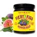 Jenkins Jellies Fiery Figs Hot Pepper Jelly - Sweet & Spicy Jalapeo Jelly - Gluten Free, Vegan Pepper Jam - Use as a Glaze, Dipping Sauce, or Dessert Topping - All Natural & USA Made - 11 Ounces Fiery Fig 11.9 Ounce