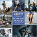 Bropite Open Toe Compression Socks - 2 Pairs Toeless for Men & Women - Black | International Shipping Available - Buy Online on GoSupps.com