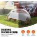 VEVOR Chicken Tunnels 118.1 x 28 x 24.2 inch (LxWxH) Chicken Tunnels for Yard Portable Chicken Tunnels for Outside Easy Installation Chicken Coop Run Suitable for Chickens Ducks Rabbits - Buy Online on GoSupps.com