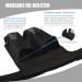 Buy Double Bag Massage Cream Lotion Holder Waist Belt - Black | Ideal for Massage Oils - International Shipping Available - Buy Online on GoSupps.com