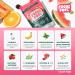 Buy Energy Chews - Focus & Energy Gummies with 100mg Caffeine B12 & Electrolytes - All-Natural Watermelon Flavor (30 Chews) - International Shipping Available - Buy Online on GoSupps.com