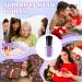 Glitter Nail Polish Long Lasting Quick Dry Nail Varnish Odorless Gel Based Formula Nail Varnish Set for DIY Nail Art Manicure-No Need Use UV Lamp Purple  - Buy Online on GoSupps.com