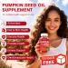Pumpkin Seed Oil Gummies 3000MG Organic Pumpkin Seed Oil with Saw Palmetto Supplement for Hair Growth & Skin Health Prostate Health High Pure Extract for Women Men Raspberry Flavor 120 Count 120 Count (Pack of 1) - Buy Online on GoSupps.com