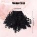NICENEEDED Short Afro Kinky Curly Bangs Clip Jerry Curly Clip In Bangs Front Fringe Hair Pieces Bangs for Black Women and Girls Clip in On Hair Extensions - Buy Online on GoSupps.com