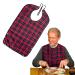 Sewokon bibs for adults adult bibs red