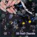 100Pcs Cross Nail Charms - Butterfly Planet & Star Nail Gems for Manicure | 3D Assorted Nail Art Accessories - Buy Online on GoSupps.com