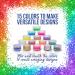 Glitter Tattoo Kit for Girls - 15 Color Jars, 32 Stencils, Glue Applicator & Brushes - Hypoallergenic, Waterproof, Easy to Apply - Buy Online on GoSupps.com