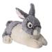 Warmies Heat Cushion/Soft Toy "Rabbit" Millet Lavender Filling 25cm 700g Grey White 1 Piece (Pack of 1)