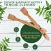 Neem Wood Tongue Cleaner | Organic Handmade Tongue Scraper Stick for Oral Care | Pack of 2 - Buy Online on GoSupps.com