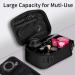 Smell Proof Bag with Lock | Odor Proof Stash Box & Pouch | Travel Storage Case | Birthday Gift for Men/Women - Black - Buy Online on GoSupps.com