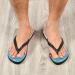 Buy Mnsruu Christmas Snowman Flip Flops for Winter | Comfortable Home Hotel & Spa Footwear for Men & Women - International Shipping - Buy Online on GoSupps.com