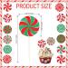 Whaline 24Pcs Christmas Cupcake Toppers Red Green Glitter Xmas Peppermint Candy Cupcake Picks for Xmas Holiday New Year Gathering Celebration Birthday Party Cake Decoration Supplies 8 Styles - Buy Online on GoSupps.com