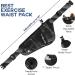Athle Sport Running Belt with Vertical Bottle Pocket Black - Buy Online on GoSupps.com
