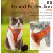 Thinkpet No-Pull Dog Harness Leash Set - Breathable Adjustable Reflective Safety Harness for Small Medium Large Dogs - Orange - Buy Online on GoSupps.com