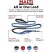 Halti Active Lead Size Large Blue - Shock-Absorbing Bungee Dog Leash for Running & Training - Neoprene Padded Belt & Lead - Medium & Large Dogs - Buy Online on GoSupps.com