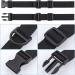 Adjustable Backpack Chest Straps - 2-Piece Set with S-Ring Lock & Zipper Tags for Hiking Climbing & Jogging - Buy Online on GoSupps.com