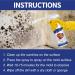 KOAHDE Spray Mould Remover Bathroom Mould Removal Spray Deodorant Decontamination Spray For Kitchen Bathroom Powerful Multi-Purpose Foam Cleaner Foam Mildew Spray Wall Mould Cleaning Sprays 60ML - Buy Online on GoSupps.com
