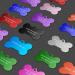 Buy Durable Aluminum Dog Tags & Trailers - 30 Pet ID Tags + 10 Chains for Dogs & Cats - Waterproof & DIY Friendly - Buy Online on GoSupps.com